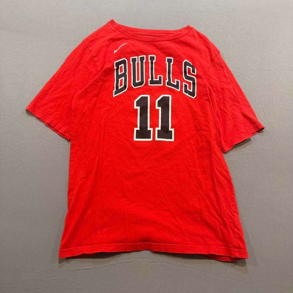 Nike Chicago Bulls #11 DeMar DeRozan Youth XL 18/20 Red T-Shirt